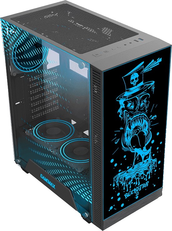 CASE GAMEMAX ROCKSTAR 2 365 NEGRO