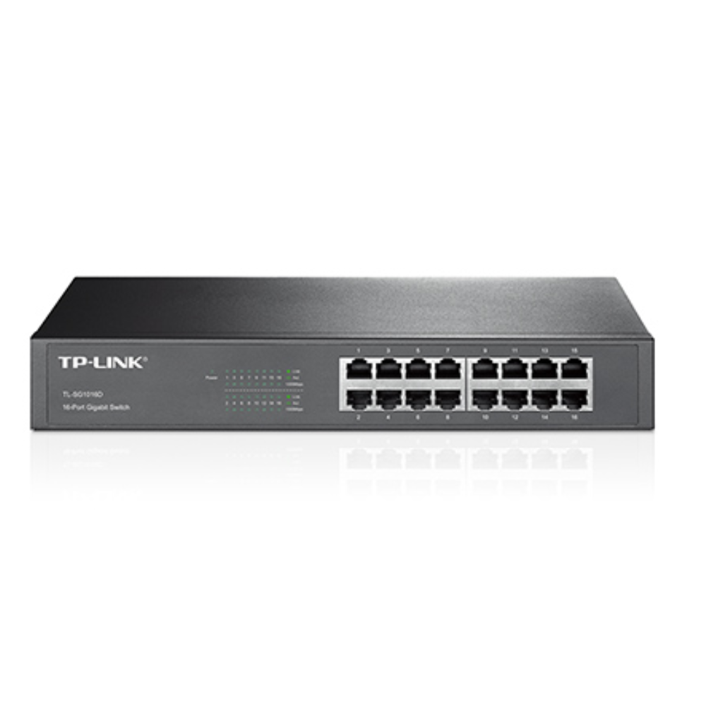 SWITCH TP-LINK 16 PUERTOS RJ45 TLSG1016D