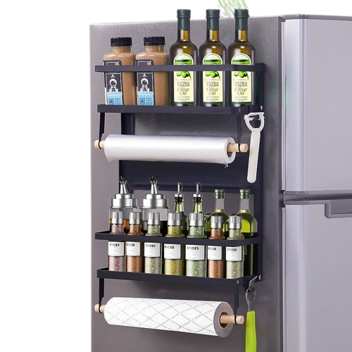 RACK ORGANIZADOR LATERAL MAGNETICO PARA REFRIGERADORA CO-8