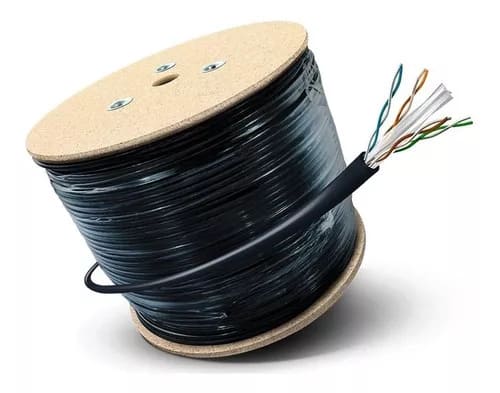 CAT5E CABLE UTP VANTEC ROLLO DE 305 MTS 24AWG INTERIOR M6 CCA