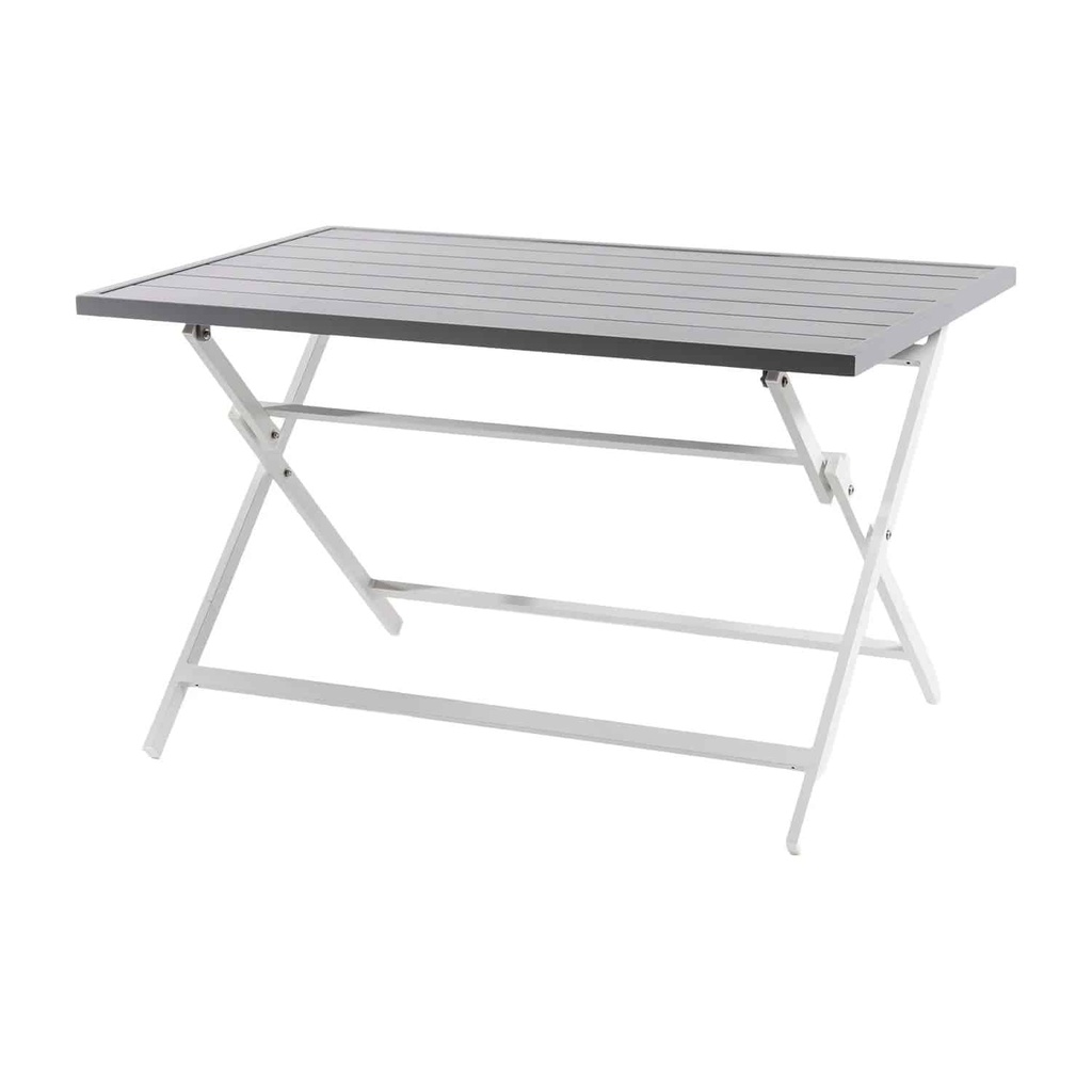 MESA PEGLABLE EXTERIOR ALUMINIO 76X56X42CM HO-70/B