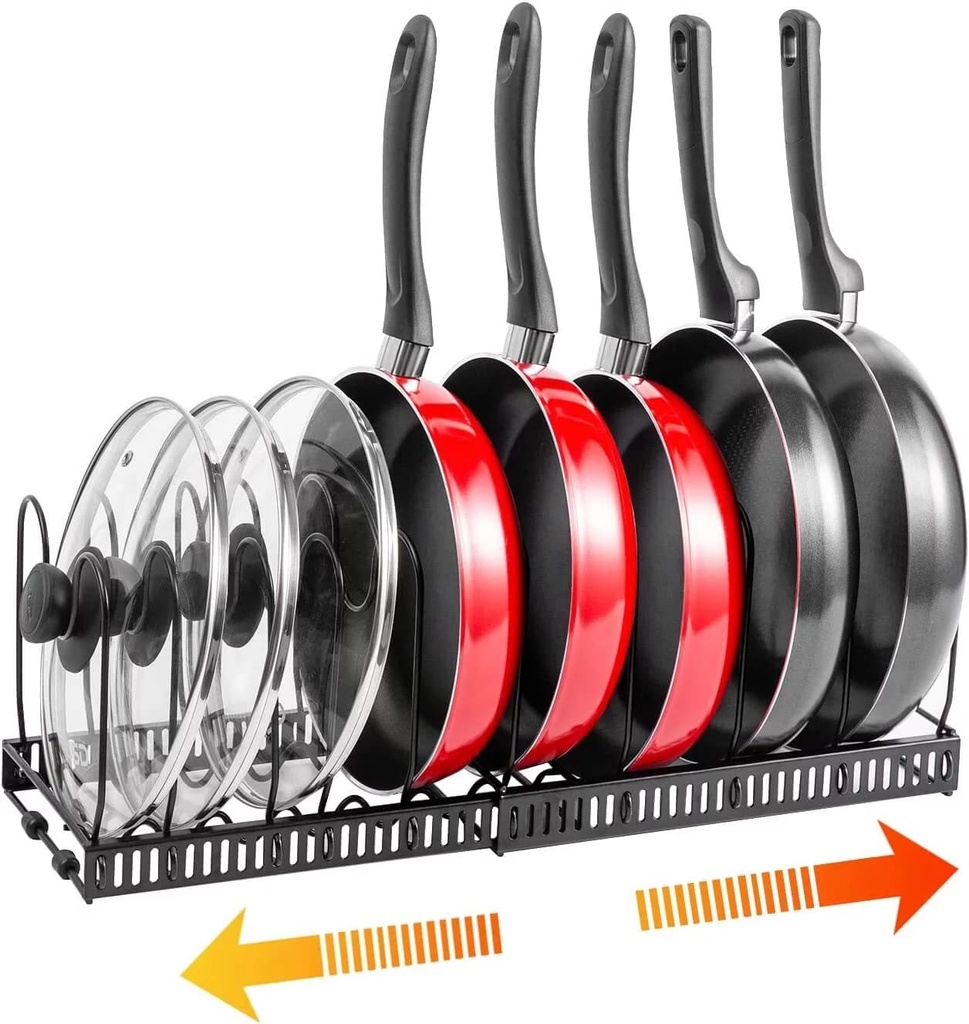 ORGANIZADOR DE PARED CON SOPORTE PARA TAPA DE OLLA CO-10/A