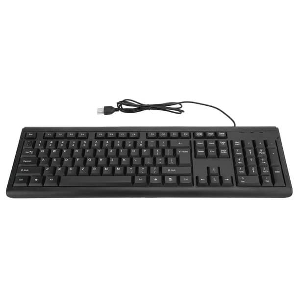 TECLADO VANTEC VT-K001 MUSICA Y VIDEO (XK-C07) USB NEGRO