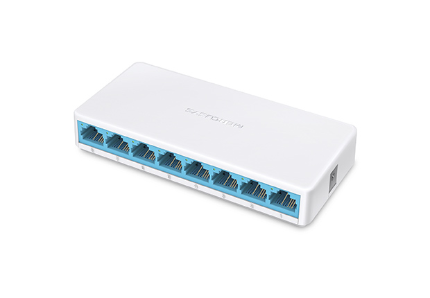 SWITCH MERCUSYS 8 PUERTOS 10/100MBPS MS108 DESKTOP