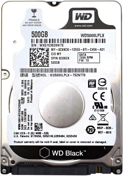 DISCO DURO WESTER DIGITAL NT 500GB 2.5 SATA