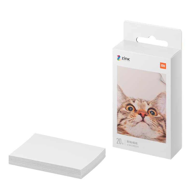 Xiaomi Mi portable photo printer paper (2x3-inch 20-sheets)