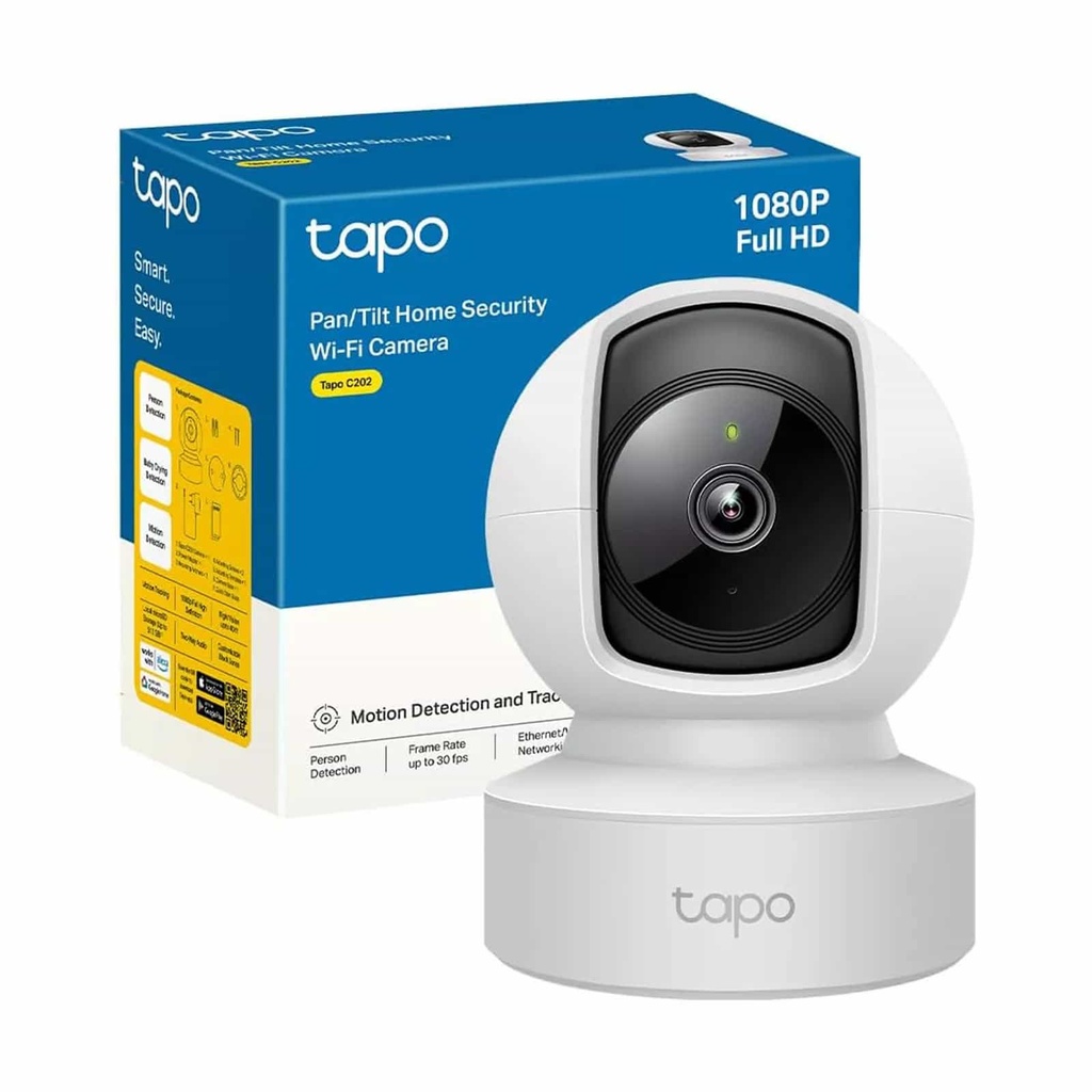 Camara de Seguridad Wifi  Pan/Tilt Tplink Tapo C202