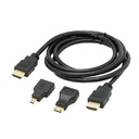 CABLE HDMI 3 EN 1 FULL HD 1.5MT/ 630471