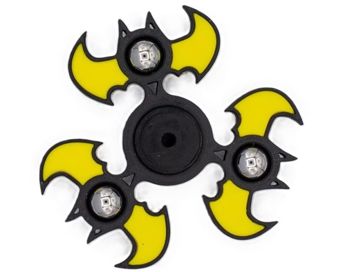 [032007SPISIBAT] SPINNER SUPER HEROE BAT SILICON