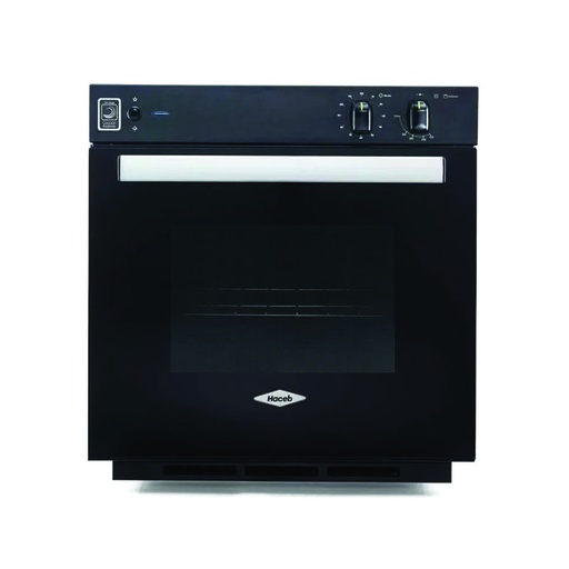 [030006017HCBMASALAGAS60NEG] HORNO EMPOTRABLE HACEB GAS- NEGRO. GAS GRILL COM TERMO SEGURIDAD MASALA GAS-60